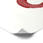 Cin Cin Poster (Ecke)