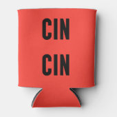 Cin Cin Typography Dosenkühler (Vorderseite)