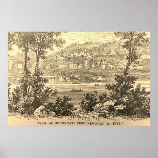 Cincinnati 1812 poster (Vorne)