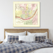 Cincinnati 2 leinwanddruck (Insitu (Schlafzimmer))