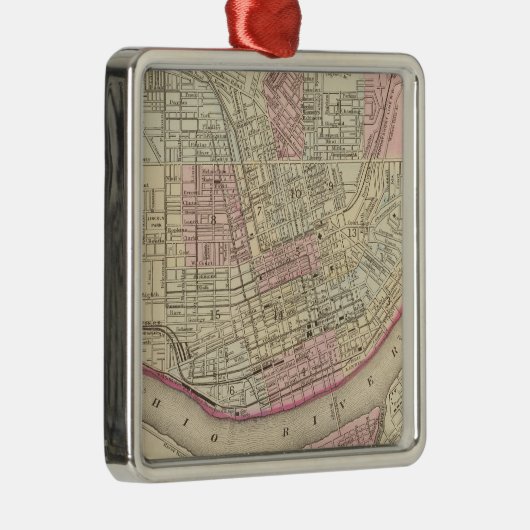 Cincinnati 2 ornament aus metall (Rechts)