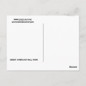 CINCINNATI BALL PARK STADIUM POSTCARDS POSTKARTE (Rückseite)