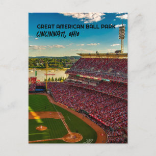 CINCINNATI BALL PARK STADIUM POSTCARDS POSTKARTE