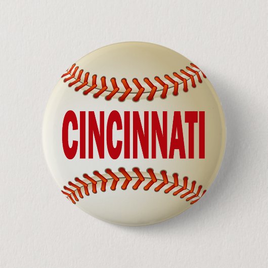 CINCINNATI-BASEBALL BUTTON (Vorderseite)