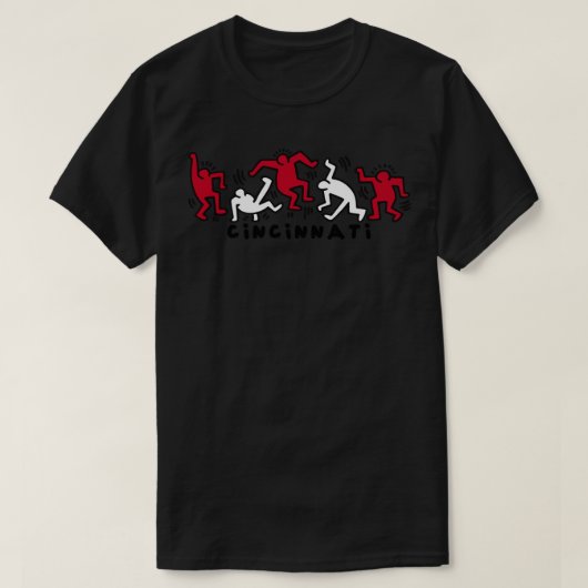 Cincinnati Baseball People T-Shirt (Design vorne)