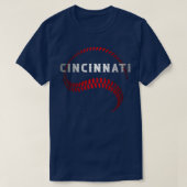 Cincinnati Baseball T-Shirt (Design vorne)