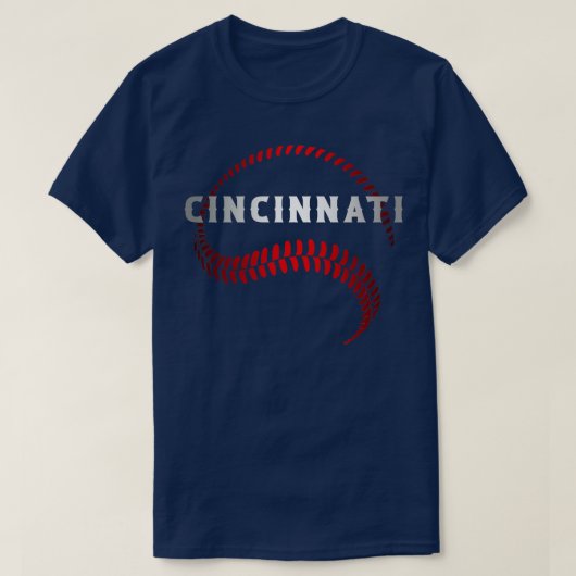 Cincinnati Baseball T-Shirt (Design vorne)