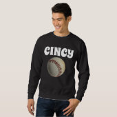 Cincinnati Baseball T-Shirts Herren Sweatshirt (Vorne ganz)