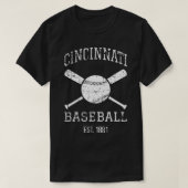 Cincinnati Baseball Team I T-Shirt (Design vorne)