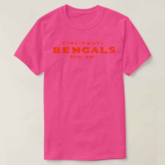Cincinnati Bengaaals T-Shirt (Design vorne)