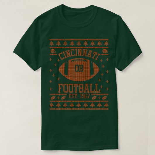 Cincinnati Bengals Cincinnati Cincinnati Bengals C T-Shirt (Design vorne)