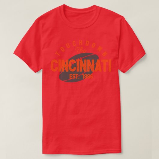 Cincinnati Bengals TShirtCincinnati Team 1 T-Shirt (Design vorne)