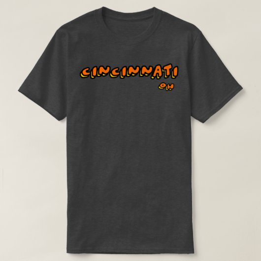Cincinnati Bubble T-Shirt (Design vorne)