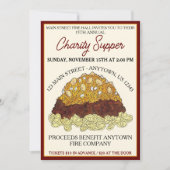 Cincinnati Chili Ohio OH Food Spaghetti Supper Einladung (Vorderseite)