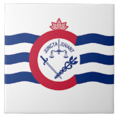 Cincinnati City Flag Tile Fliese (Vorderseite)