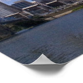 Cincinnati Cityscape Poster (Ecke)