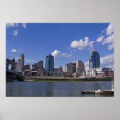 Cincinnati Cityscape Poster (Vorne)