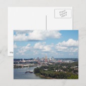 Cincinnati Cityscape Postkarte (Vorne/Hinten)