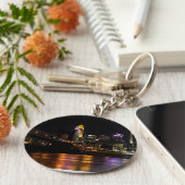 Cincinnati Cityscape Schlüsselanhänger (Seite)