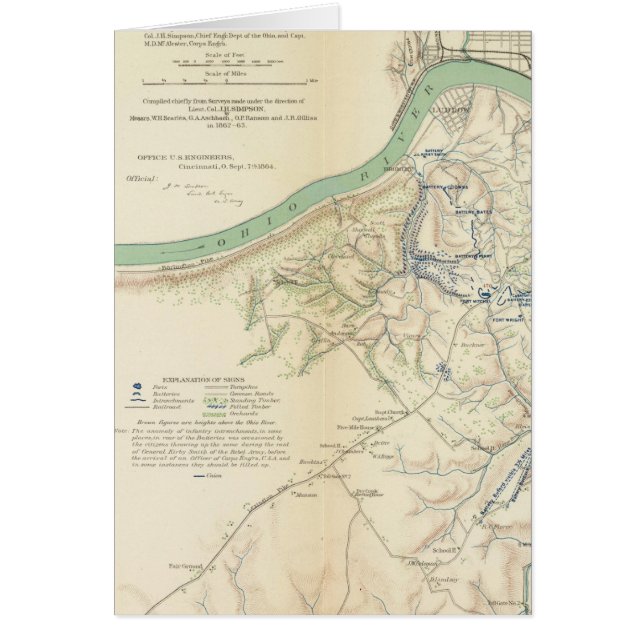 Cincinnati, Covington, Newport (Vorne)