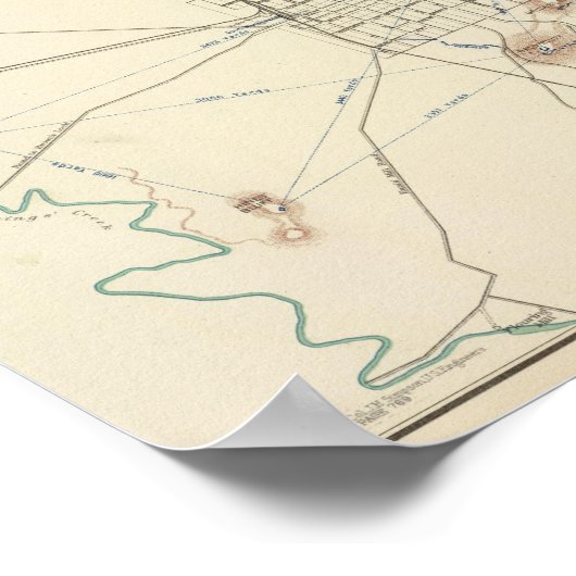 Cincinnati, Covington Poster (Ecke)