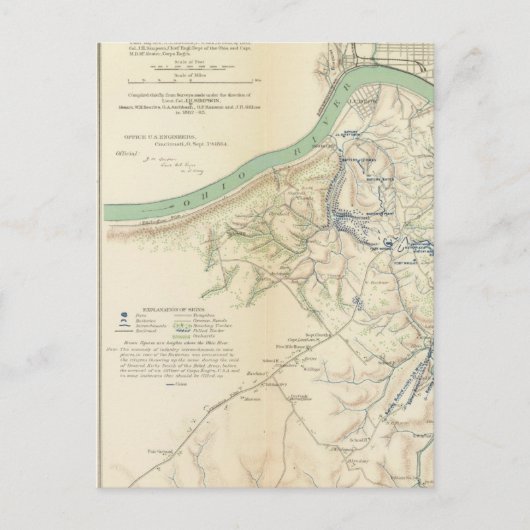 Cincinnati, Covington Postkarte (Vorderseite)