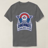 Cincinnati-Curling T-Shirt (Design vorne)