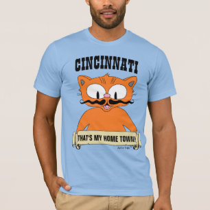 CINCINNATI, DAS IST MEINE ZUHAUSE STADT! Cartoon C T-Shirt