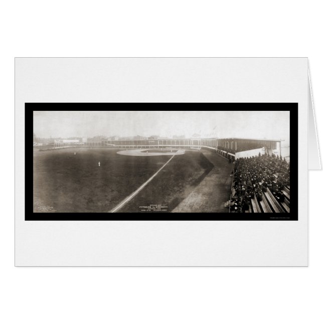 Cincinnati Eröffnungstag Foto 1905 (Vorderseite (Horizontal))
