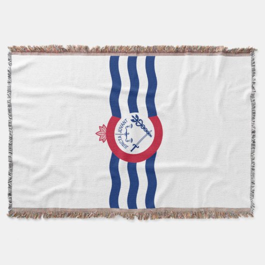 Cincinnati-Flagge Decke (Vorderseite)
