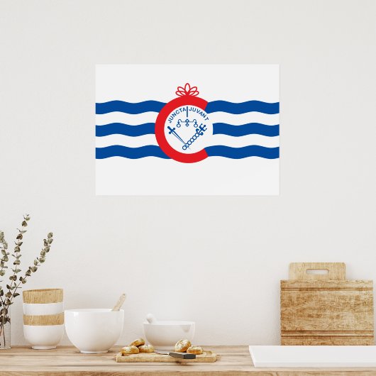 Cincinnati-Flagge Poster (Küche)