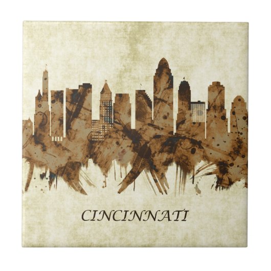 Cincinnati Fliese (Vorderseite)