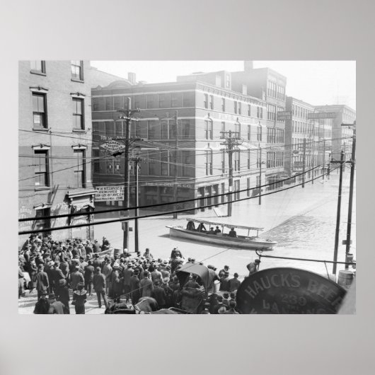 Cincinnati-Flut: 1910 Poster (Vorne)