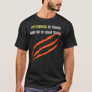 Cincinnati Football Pittsburgh ist Müll T-Shirt