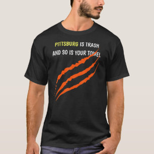 Cincinnati Football Pittsburgh ist Müll T-Shirt