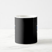 Cincinnati Fußball bedrängte Cincy nati  Kaffeetasse (Mittel)
