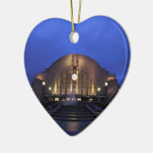 Cincinnati-Gewerkschafts-Anschluss-/Museums-Mitte Keramikornament (Links)