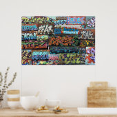 Cincinnati Graffiti Poster (Küche)