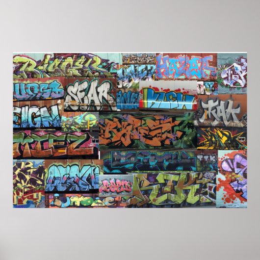 Cincinnati Graffiti Poster (Vorne)