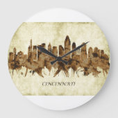 Cincinnati Große Wanduhr (Vorderseite)