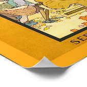 Cincinnati Herbstfestival ~ Vintage Travel Poster (Ecke)