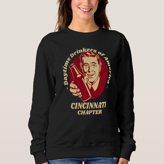 Cincinnati Kapitel Tag Getränke Bierbrauen Sweatshirt (Vorderseite)