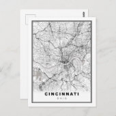 Cincinnati Karte (Vorne/Hinten)