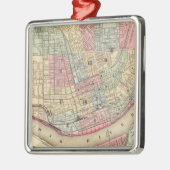 Cincinnati-Karte durch Mitchell Ornament Aus Metall (Links)