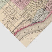 Cincinnati-Karte durch Mitchell Seidenpapier (Ausschnitt)