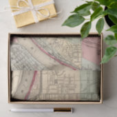 Cincinnati-Karte durch Mitchell Seidenpapier (Geschenk)