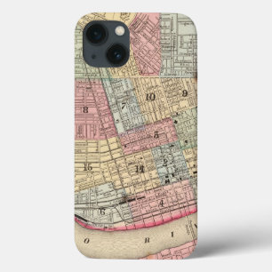 Cincinnati Karte von Mitchell Case-Mate iPhone Hülle