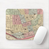 Cincinnati Karte von Mitchell Mousepad (Mit Mouse)
