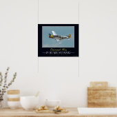 Cincinnati Miss P-51 Mustang Poster (Küche)