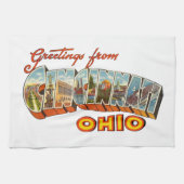 Cincinnati OH- Geschirrtuch (Horizontal)
